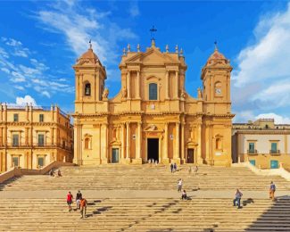 Noto Cathedral Sicilia diamond painting