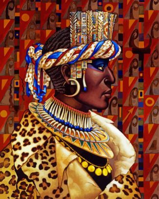 Nubian Man Art diamond painting