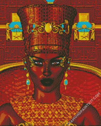 Nubian Queen diamond painting