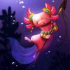 Ocean Guard Axolotl diamond painting