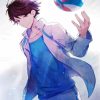 Oikawa Volleyball Player diamond painting