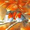 Old World Sparrows Birds diamond painting