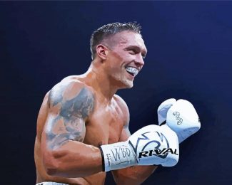 Oleksandr Usyk Boxer diamond painting