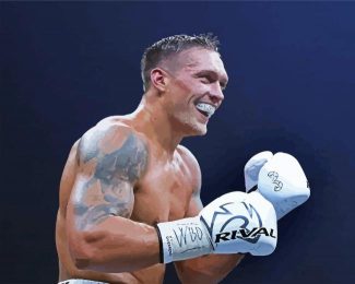 Oleksandr Usyk diamond painting