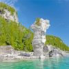 Ontario Flowerpot Island diamond painting