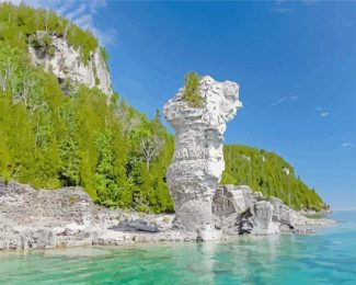 Ontario Flowerpot Island diamond painting