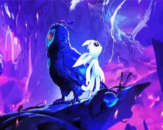 Ori And Kuro diamond painting