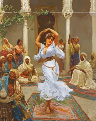 Oriental Dancer Art diamond painting