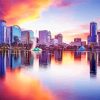 Orlando Florida At Sunset diamond painting