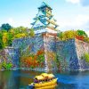 Osaka Castle Park diamond painting