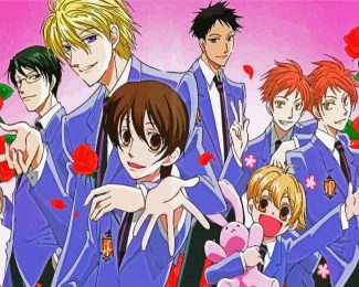 Ouran High School Host Club Anime diamond painting