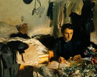 Padre Sebastiano By John Singer Sargent diamond painting