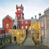 Park And National Palace Of Pena Sintra diamond painting