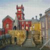 Park And National Palace Of Pena Sintra diamond painting