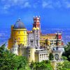 Park And National Palace Of Pena Sintra diamond painting