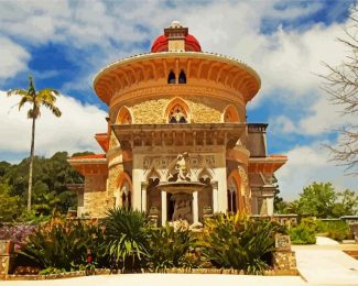 Park And Palace Of Monserrate Sintra diamond painting