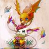 Patamon Digimon Anime Art diamond painting