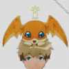 Patamon Digimon Anime diamond painting