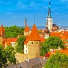 Patkuli Viewing Platform Tallinn diamond painting