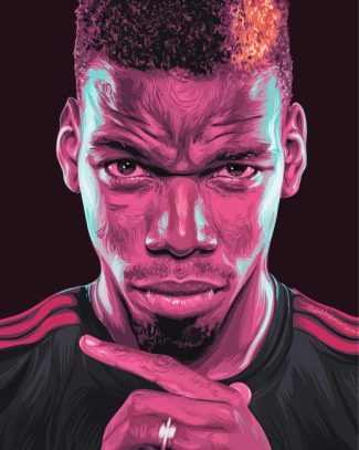 Paul Pogba Art diamond painting