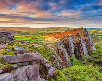 Peak District National Park diamond painting