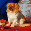 Pekingese Dog diamond painting