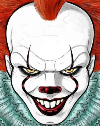 Pennywise diamond painting