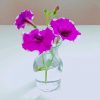 Petunia In Glass diamond painting