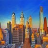 Philadelphia City Buildings diamond painting