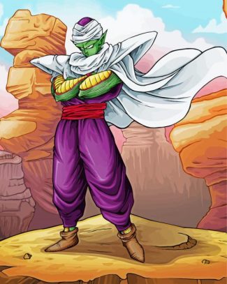 Piccolo Dragon Ball Anime diamond painting