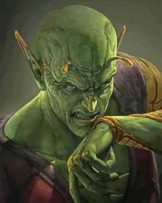 Piccolo Dragon Ball diamond painting