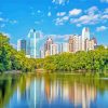 Piedmont Park Atlanta diamond painting