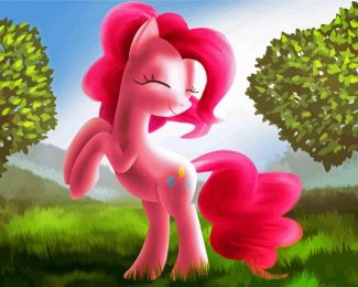 Pinkie Pie Pony diamond painting