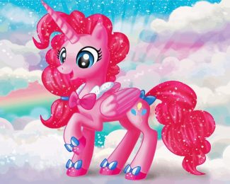 Pinkie Pie Unicorn diamond painting