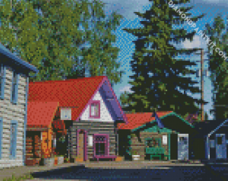 Pioneer Park Alaska diamond painting