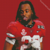 Pittsburgh Steelers Najee Harris diamond painting