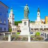 Plaza De Mozart Salzburg diamond painting