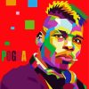 Pobga Player Pop Art diamond painting