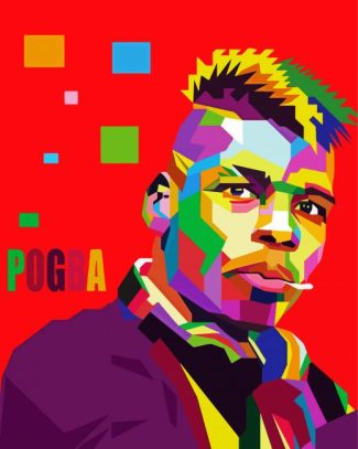 Pobga Player Pop Art diamond painting