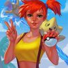 Pokemon Misty Art diamond painting