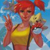 Pokemon Misty Art diamond painting