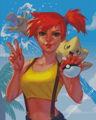 Pokemon Misty Art diamond painting