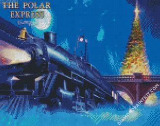 Polar Express Train Ride Diamond painting