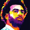 Pop Art Mohamed Salah diamond painting