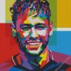 Pop Art Neymar diamond painting