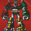 Pop Art Voltron diamond painting