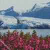 Portage Glacier Alaska diamond painting