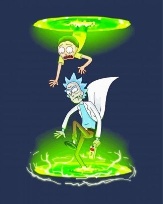 Portal Gun Rick And Morty diamond painting