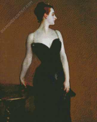 Portrait Of Madame X By John Singer Sargent diamond painting