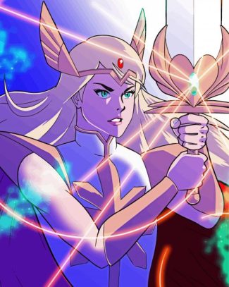 Powerful Shera diamond painting